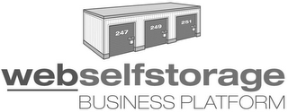 247 249 251 WEBSELFSTORAGE BUSINESS PLATFORM logo