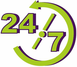 24/7 logo