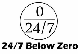 24/7 BELOW ZERO 0 24/7 logo