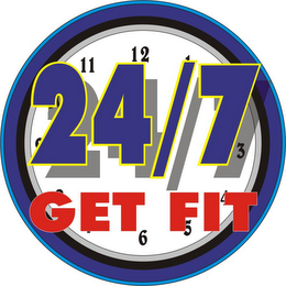 24/7 GET FIT logo
