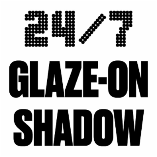 24/7 GLAZE-ON SHADOW logo