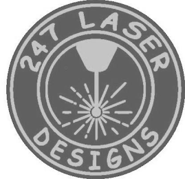 247 LASER DESIGNS logo