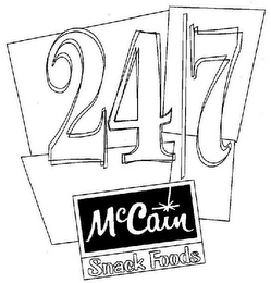 24/7 MCCAIN SNACK FOODS logo