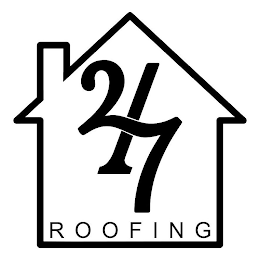247 ROOFING logo
