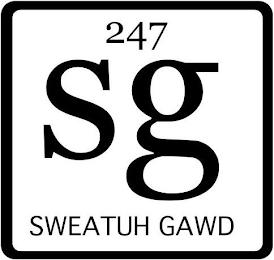 247 SG SWEATUH GAWD logo