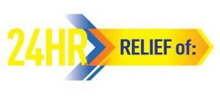 24HR RELIEF OF: logo