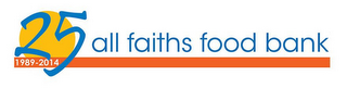 25 1989-2014 ALL FAITHS FOOD BANK logo