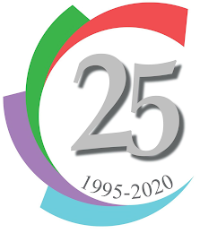 25 1995-2020 logo