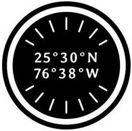25 30 N 76 38 W logo