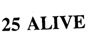 25 ALIVE logo