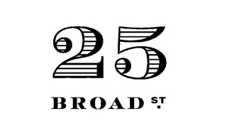 25 BROAD ST. logo