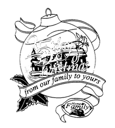 25 DAYS OF CHRISTMAS FROM OUR FAMILY TO YOURS HOME & FAMILY logo