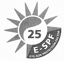 25 E-SPF EYE-SUN PROTECTION FACTOR logo