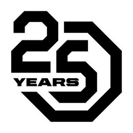 25 YEARS logo