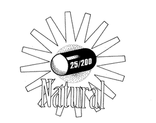 25/200 NATURAL logo