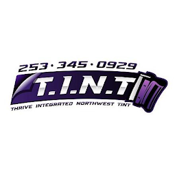 253 · 345 · 0929 THRIVE INTEGRATED NORTHWEST TINT logo