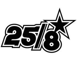 25/8 logo