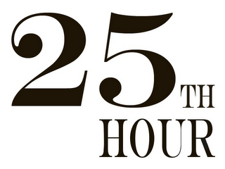 25TH HOUR logo
