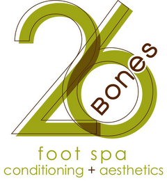 26 BONES FOOT SPA CONDITIONING + AESTHETICS logo