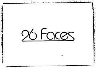 26 FACES logo
