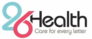 26 HEALTH CARE FOR EVERY LETTER logo