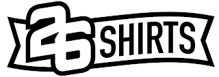26 SHIRTS logo