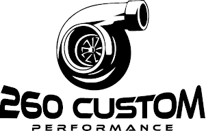 260 CUSTOM PERFORMANCE logo