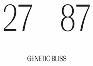 27 87 GENETIC BLISS logo