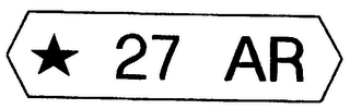 27 AR logo