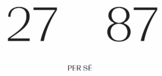 27 PER SĒ 87 logo