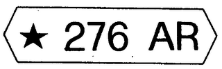 276 AR logo