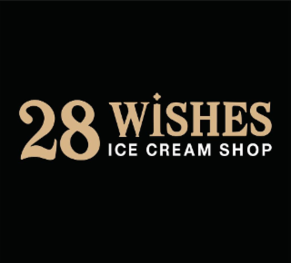 28 WISHES ICE CREAM SHOP logo