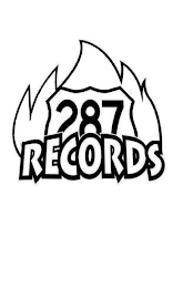 287 RECORDS logo
