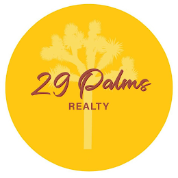 29 PALMS REALTY logo
