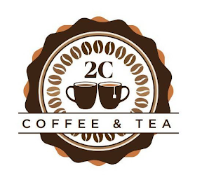 2C COFFEE & TEA logo