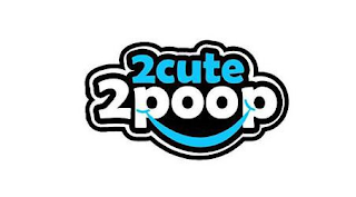 2CUTE 2POOP logo