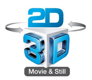2D 3D MOVIE & STILL logo