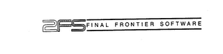 2FS FINAL FRONTIER SOFTWARE logo