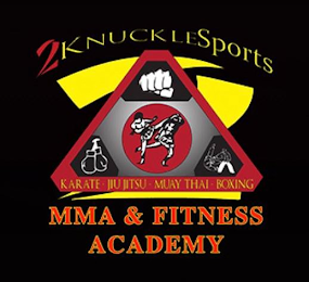 2KNUCKLESPORTS KARATE JIUJITSU MUAY THAI BOXING MMA & FITNESS ACADEMY logo