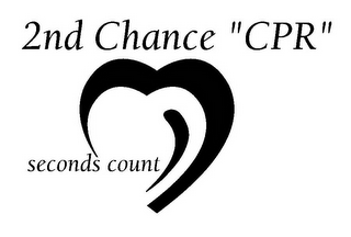 2ND CHANCE "CPR" SECONDS COUNT logo