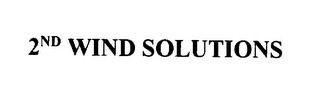 2ND WIND SOLUTIONS logo