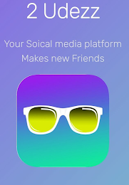 2UDEZZ YOUR SOCIAL MEDIA PLATFORM MAKES NEW FRIENDS logo