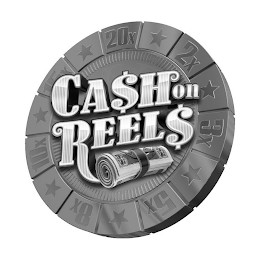 2X 3X 5X 8X 10X 15X 20X CASH ON REELS logo