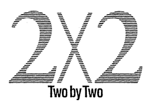 2X2 TWO BY TWO logo
