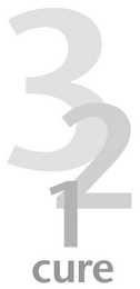3 2 1 CURE logo