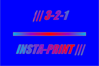 ||| 3-2-1 INSTA-PRINT ||| logo
