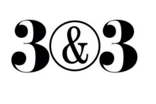 3 & 3 logo