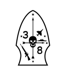 3 8 logo