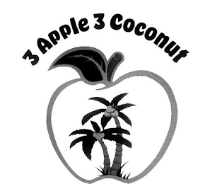 3 APPLE 3 COCONUT logo
