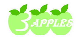 3 APPLES logo